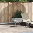 vidaXL PE Rattan Small Garden Coffee Table in Light Gray