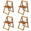 vidaXL Acacia Wood with Oil Finish Outdoor Dining Set in Natural/Brown