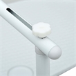 vidaXL Plastic Small Foldable Balcony Table in White