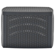 vidaXL Polypropylene Outdoor Table in Anthracite/Gray