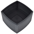 vidaXL Polypropylene Outdoor Table in Anthracite/Gray