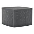 vidaXL Polypropylene Outdoor Table in Anthracite/Gray