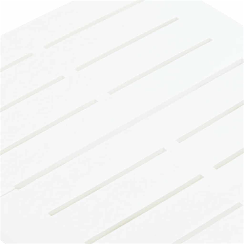 vidaXL Plastic BistroSmall Foldable Garden Dining Table in White