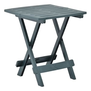 vidaXL Plastic Foldable Garden Dining Table in Green