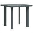 vidaXL Plastic Medium Garden Dining Table in Green