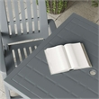 vidaXL Plastic Medium Garden Dining Table in Green