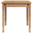 vidaXL Teak Hardwood Dining Table in Teak