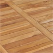 vidaXL Teak Hardwood Dining Table in Teak