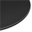 vidaXL Powder Coated Steel Garden Dining Table in Black