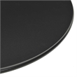 vidaXL Powder Coated Steel Garden Dining Table in Black
