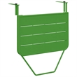 vidaXL Steel Hanging Balcony Table in Green