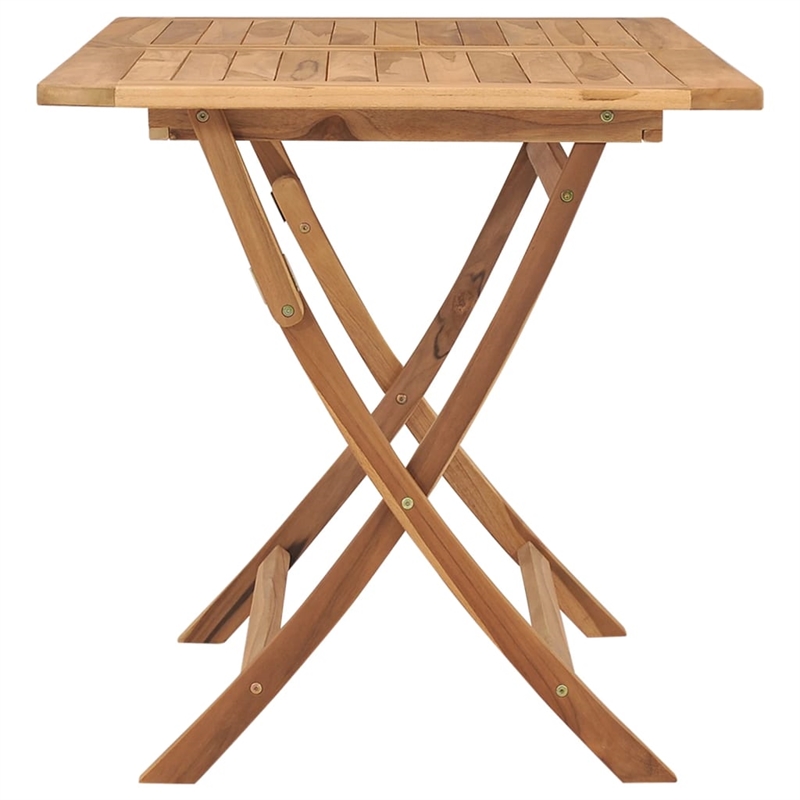 vidaXL Solid Teak Wood Dining Table in Teak