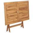 vidaXL Solid Teak Wood Dining Table in Teak
