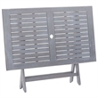 vidaXL Dining Table in Gray with Natural/Brown Finish