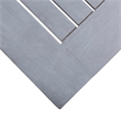 vidaXL Dining Table in Gray with Natural/Brown Finish
