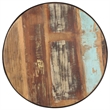 vidaXL Round Solid Reclaimed Wood Powder-Coated Coffee Table Multicolor