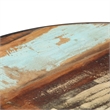 vidaXL Round Solid Reclaimed Wood Powder-Coated Coffee Table Multicolor
