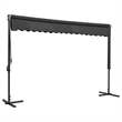 vidaXL Awning with Anthracite Powder-Coated Steel in Dark Grey