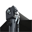 vidaXL Awning with Anthracite Powder-Coated Steel in Dark Grey