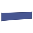 vidaXL Side Awning with Powder-Coated Steel in Blue and Grey