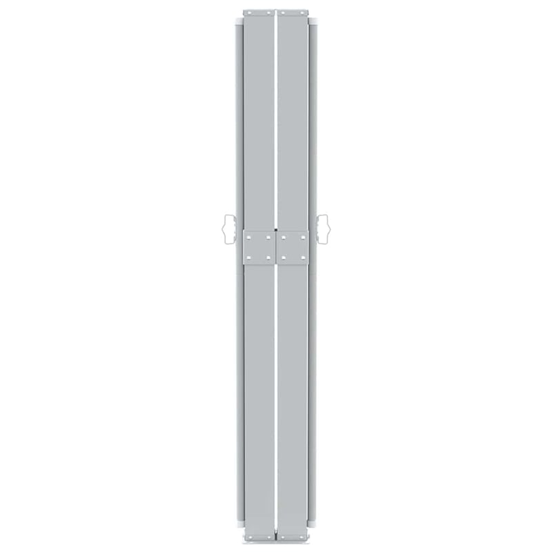 vidaXL Side Awning with Powder-Coated Steel in Cream