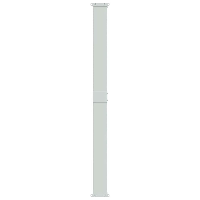 vidaXL Side Awning with Powder-Coated Steel in Cream