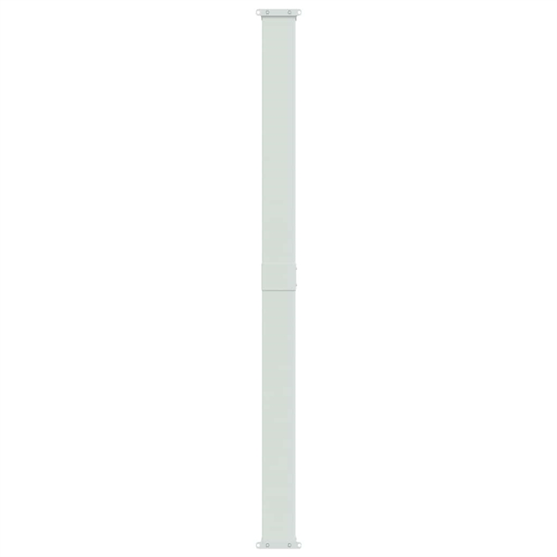vidaXL Large Retractable Side Awning in Gray