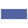 vidaXL Side Awning in Blue and Grey