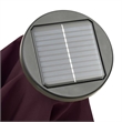 vidaXL Aluminum Garden Parasol in Bordeaux Red and Dark Gray