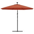 vidaXL Cantilever Garden Parasol in Terracotta