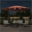 vidaXL Tiltable Cantilever Garden Parasol in Terracotta