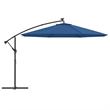 vidaXL Cantilever UV Protective Garden Parasol in Azure Blue