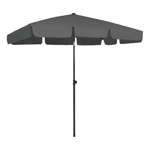vidaXL UV-Resistant Beach Parasol in Anthracite