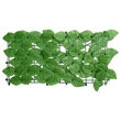 vidaXL 236.2 x 59.1 in Balcony Screen in Green
