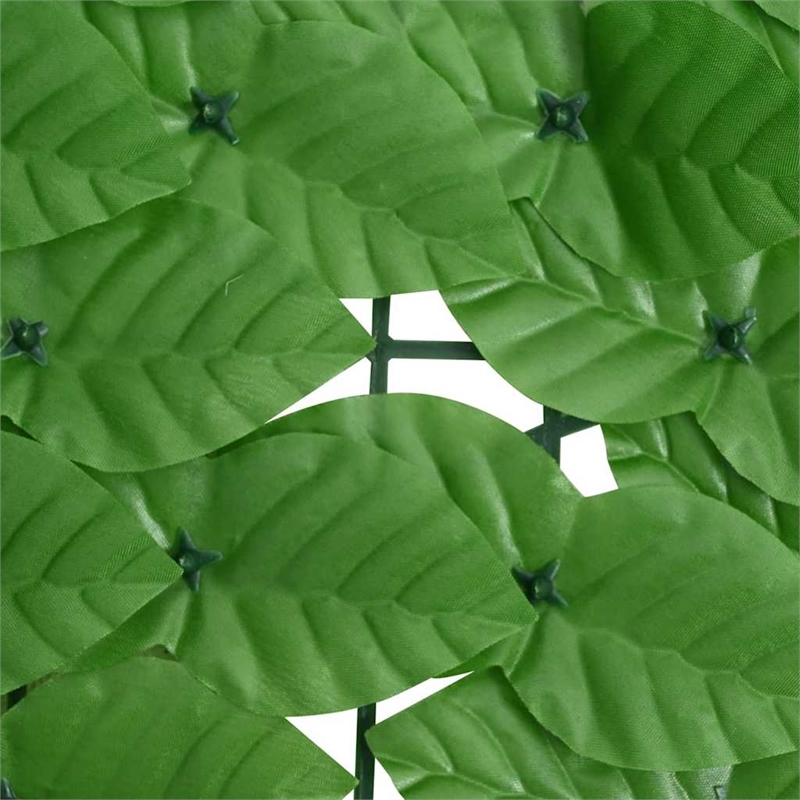 vidaXL 236.2 x 59.1 in Balcony Screen in Green