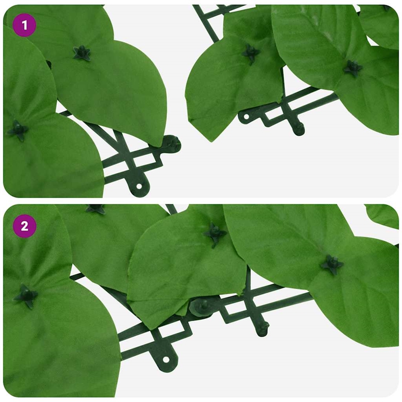 vidaXL 236.2 x 59.1 in Balcony Screen in Green