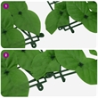 vidaXL 236.2 x 59.1 in Balcony Screen in Green