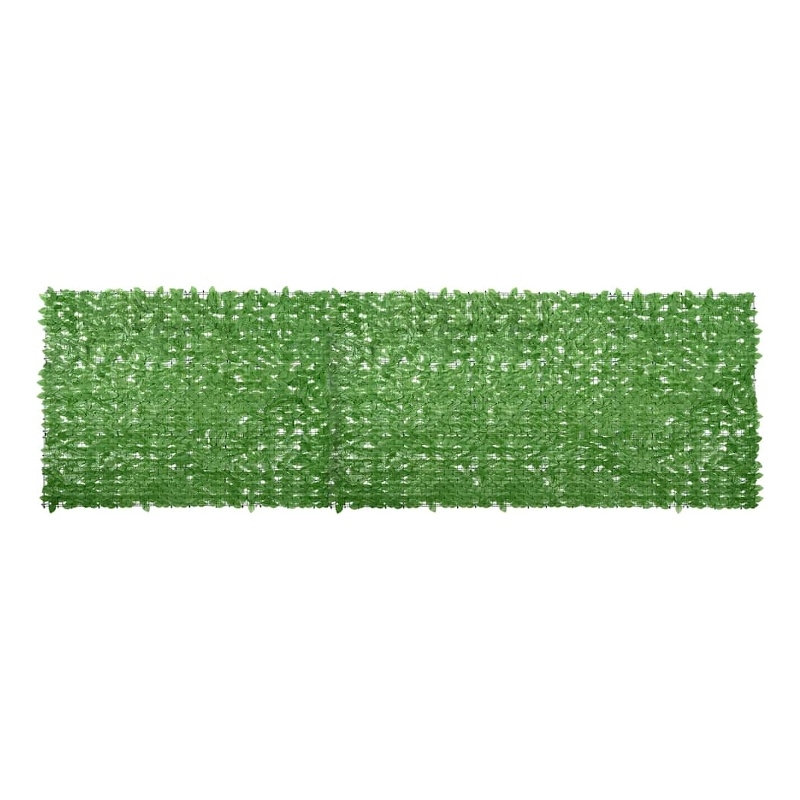 vidaXL 236.2 x 59.1 in Balcony Screen in Green