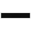 vidaXL Side Awning with Powder-coated Steel in Black