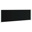 vidaXL Side Awning with Powder-coated Steel and PU Coating in Black