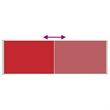 vidaXL Side Awning with Powder-coated Steel and PU Coating in Red