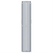 vidaXL Aluminum Side Awning with PU coating in Blue
