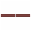 vidaXL Side Awning with PU Coating in Brown