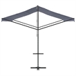 vidaXL Free Standing Awning in Blue and White