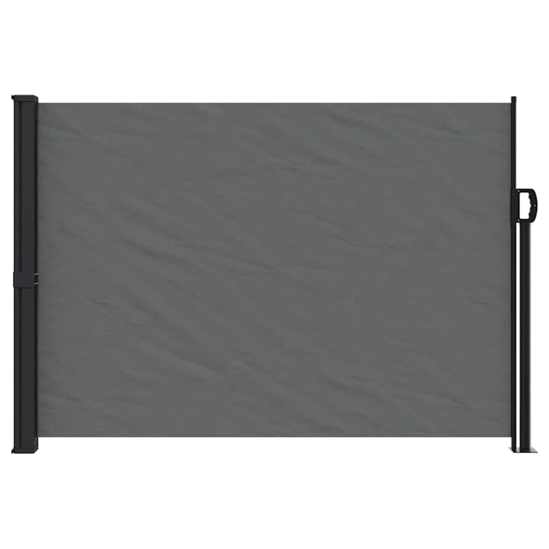 vidaXL Retractable Side Awning in Anthracite