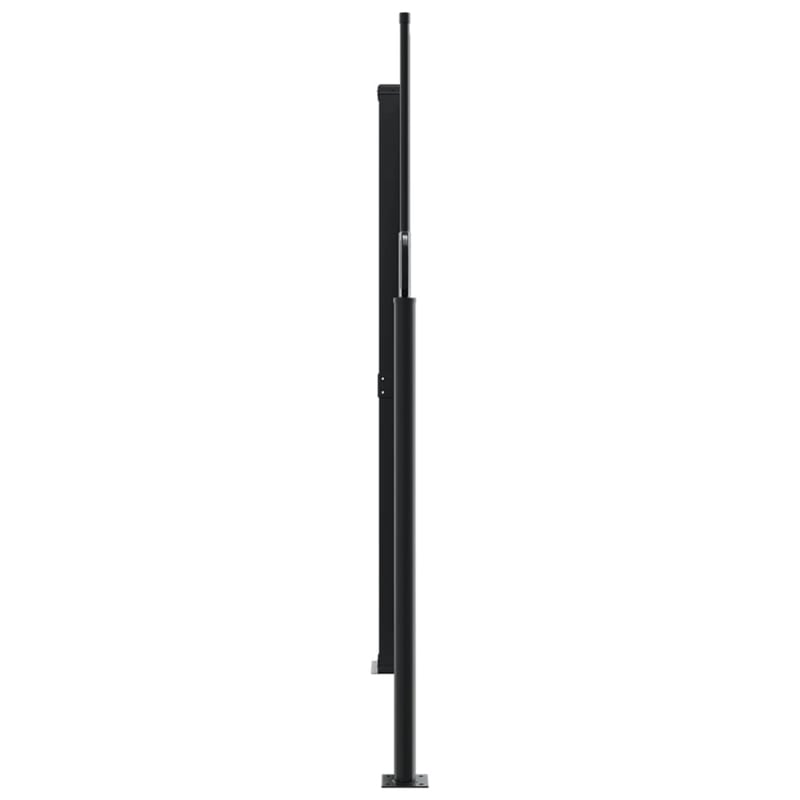 vidaXL Retractable Side Awning in Anthracite