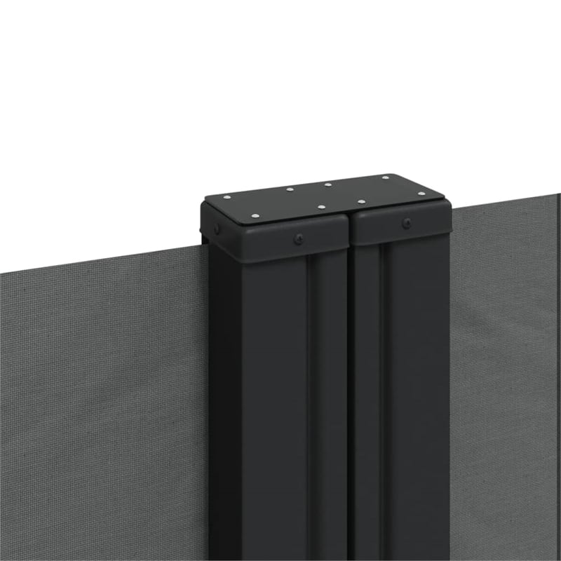 vidaXL Retractable Side Awning in Anthracite