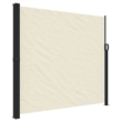 vidaXL Retractable Side Awning in Cream