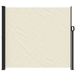 vidaXL Retractable Side Awning in Cream