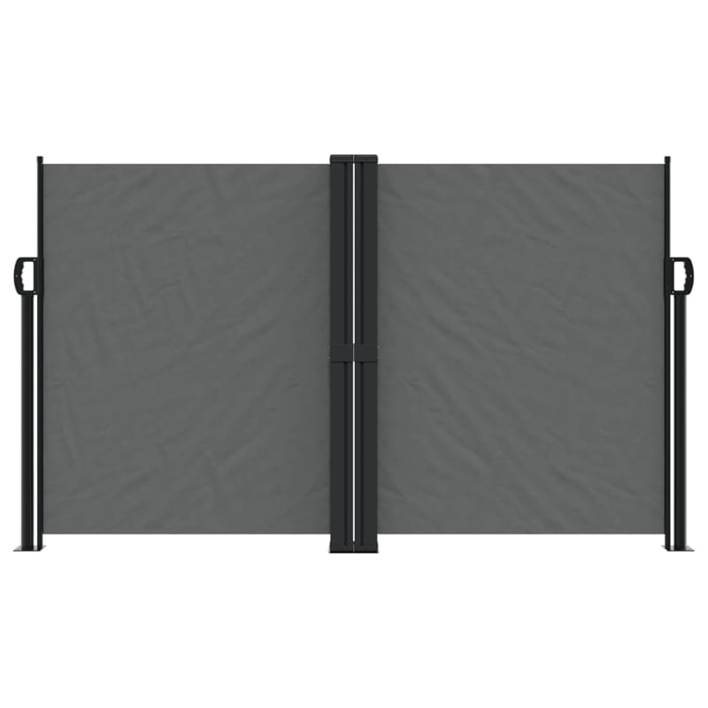 vidaXL Retractable Side Awning in Anthracite